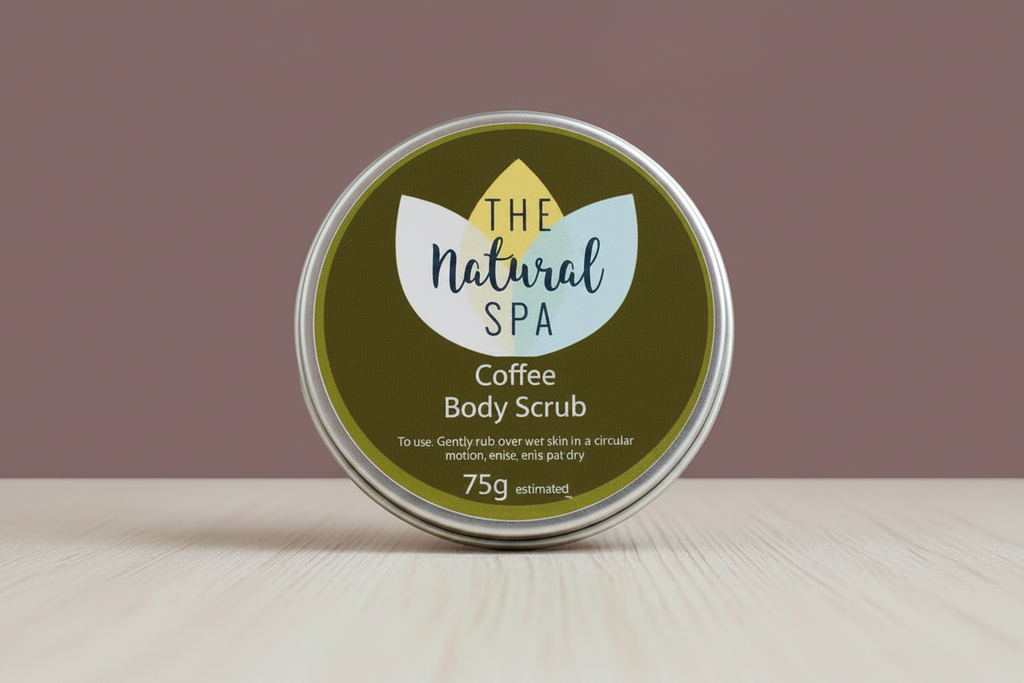 Coffee Body Scrub - Bigger - Deep Dusty Mauve