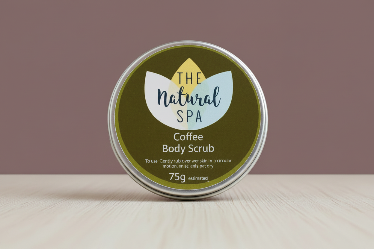 Coffee Body Scrub - Bigger - Deep Dusty Mauve