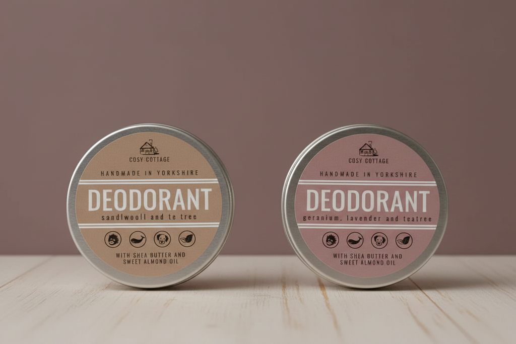 Cosy Cottage Natural Deodorant - Both Bigger Combined