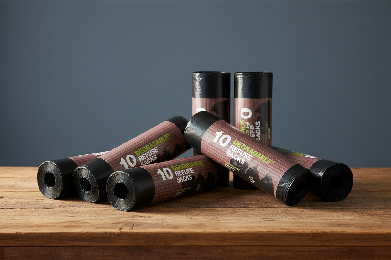 Degradable Refuse Sacks - Slate