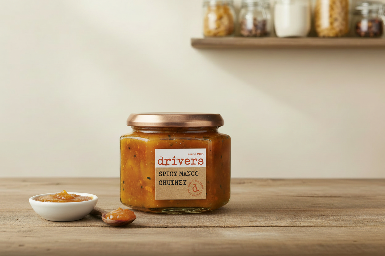 Drivers Spicy Mango Chutney - Chutney Emphasis