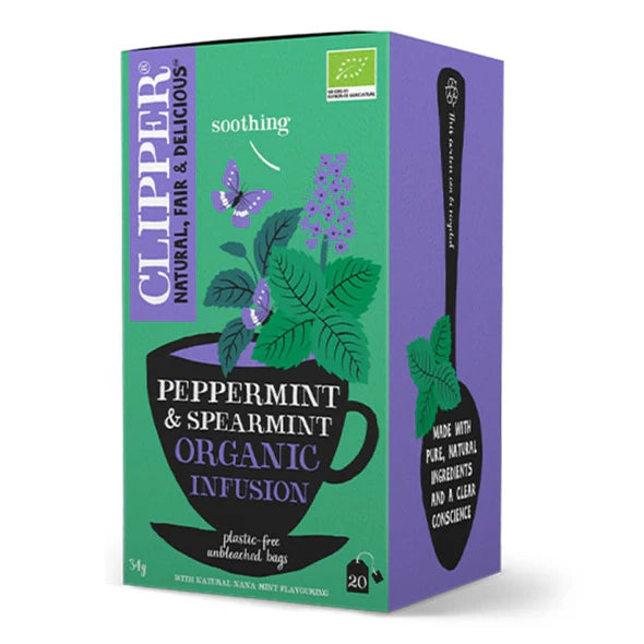 Clipper Tea - Peppermint & Spearmint Bags image 0