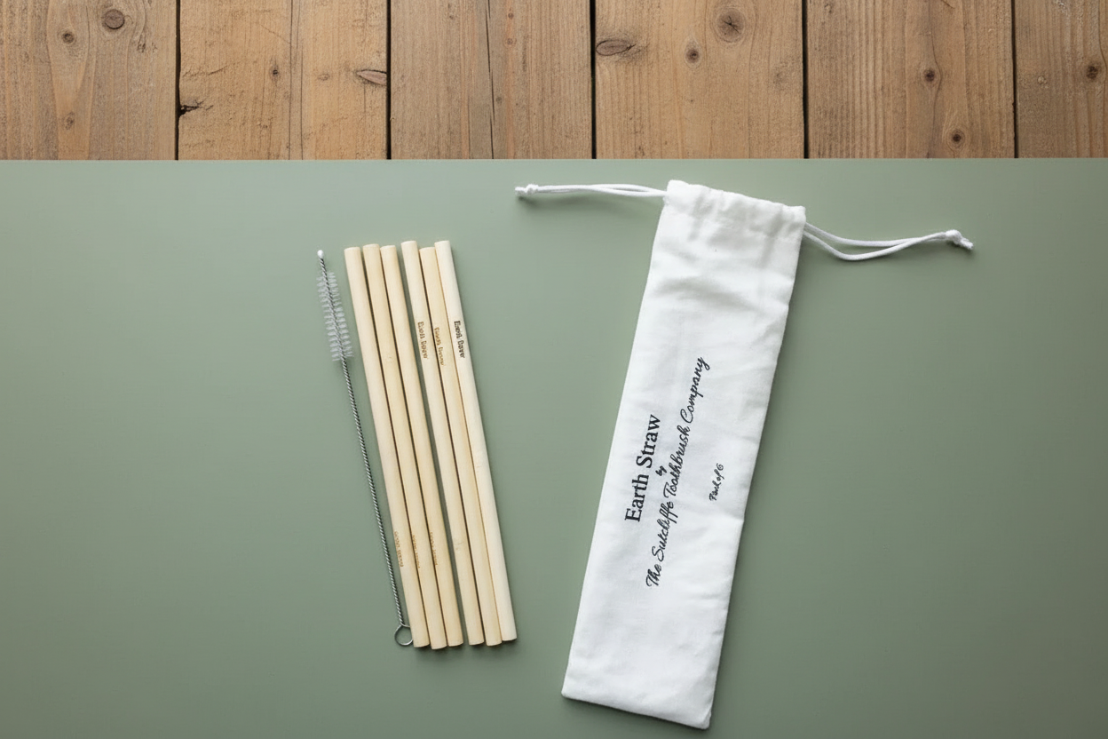 Earth Straw - Fence Background