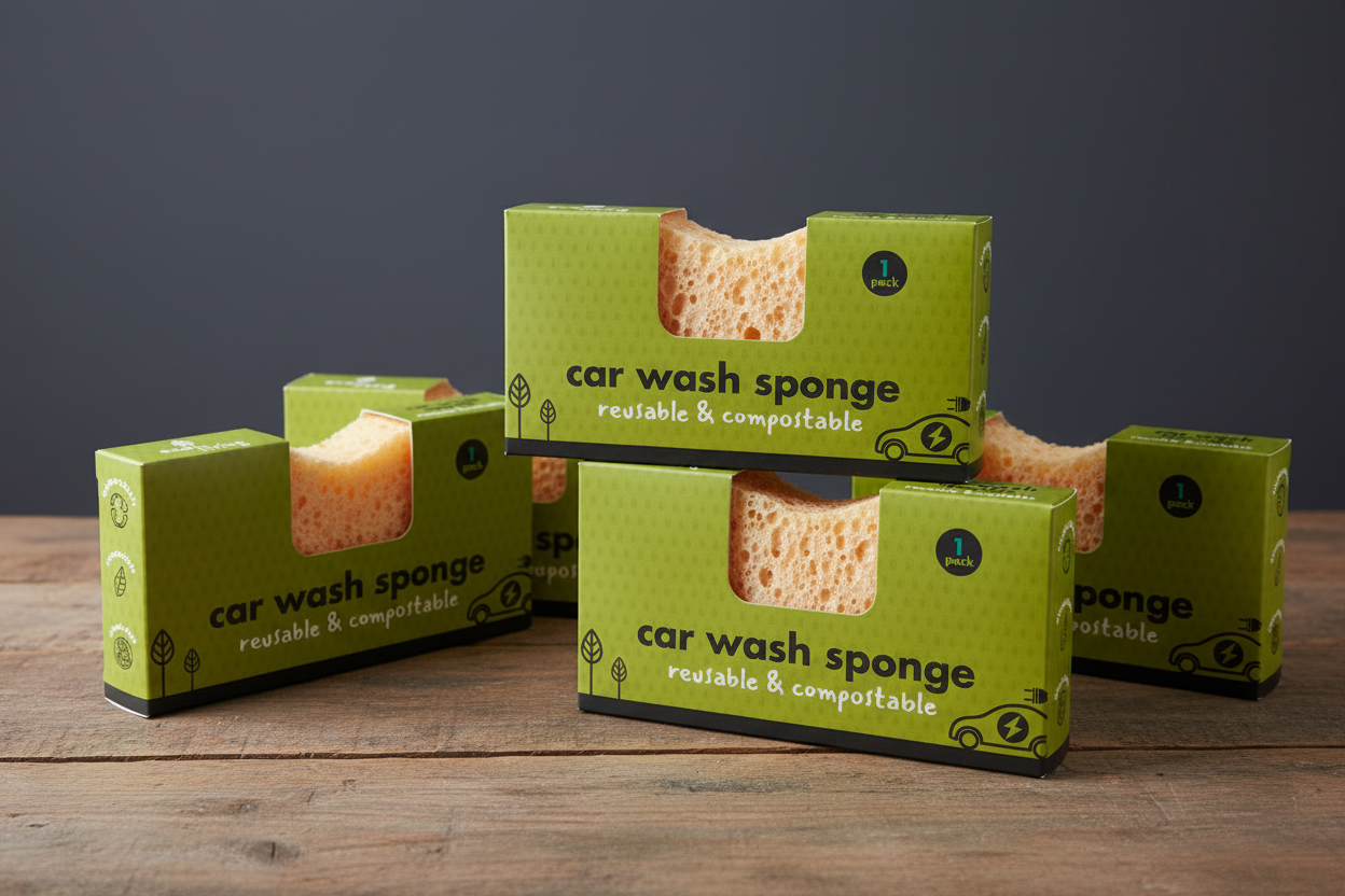 EcoLiving Car Wash Sponge - Product Reference