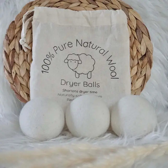 Wool Dryer Balls - Set of 3 - &Keep image 0