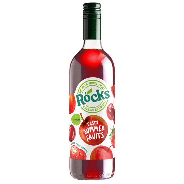Rocks - Summer Fruits Squash - 740ml image 0