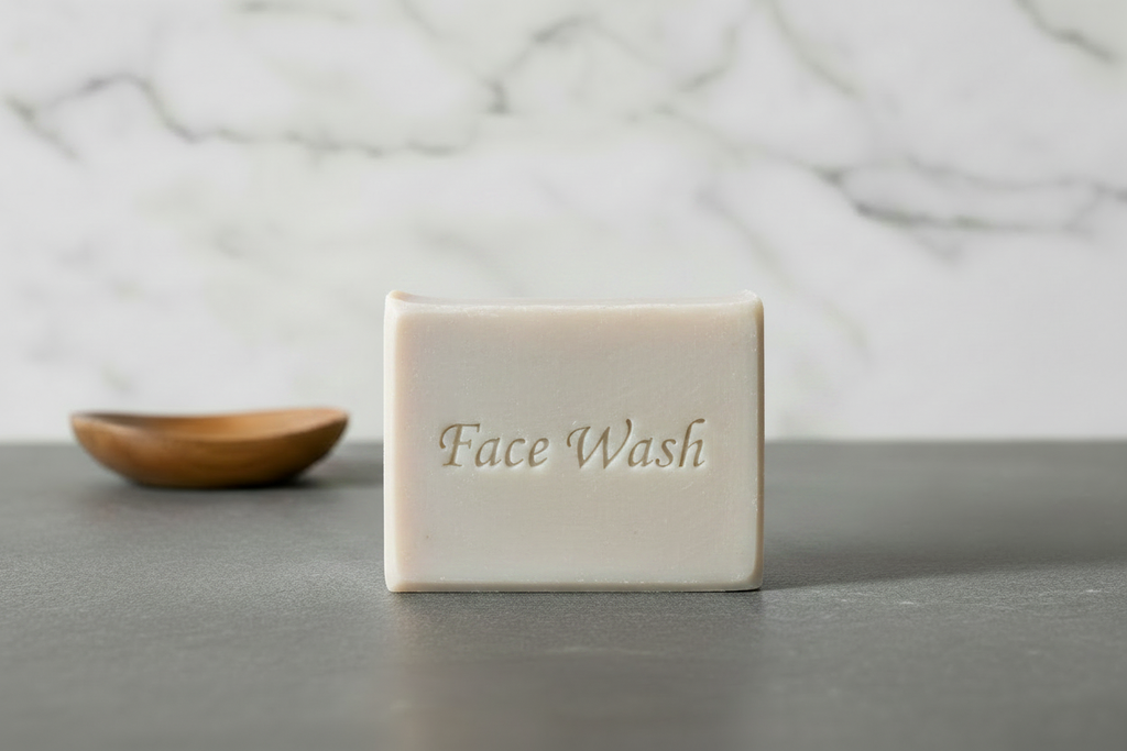 Face Wash - Grey/White Bar Correct Shape