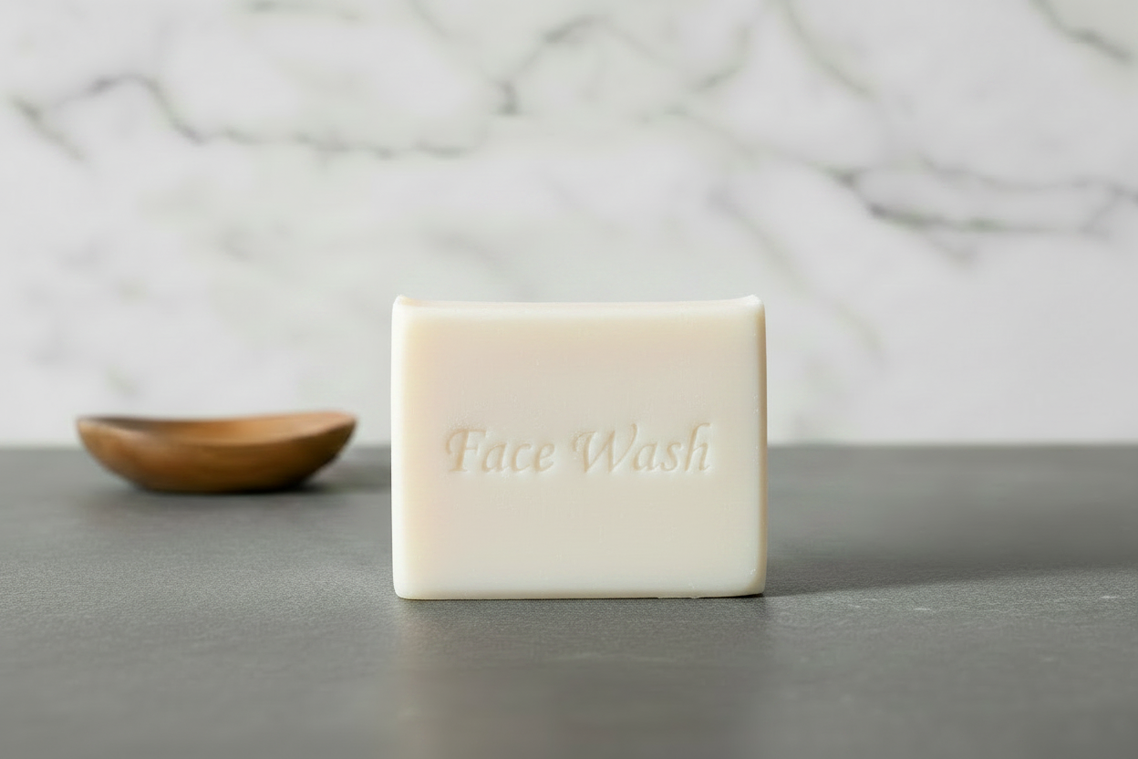 Face Wash - White Bar from Shape Reference