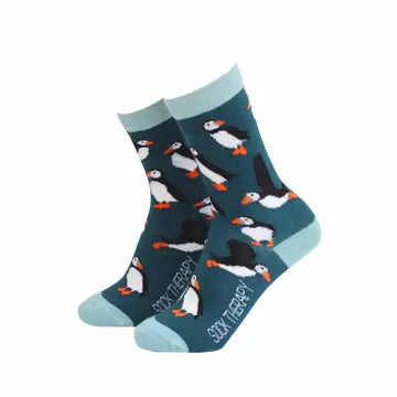 Bamboo Sock's -  Men's - Puffin image 0