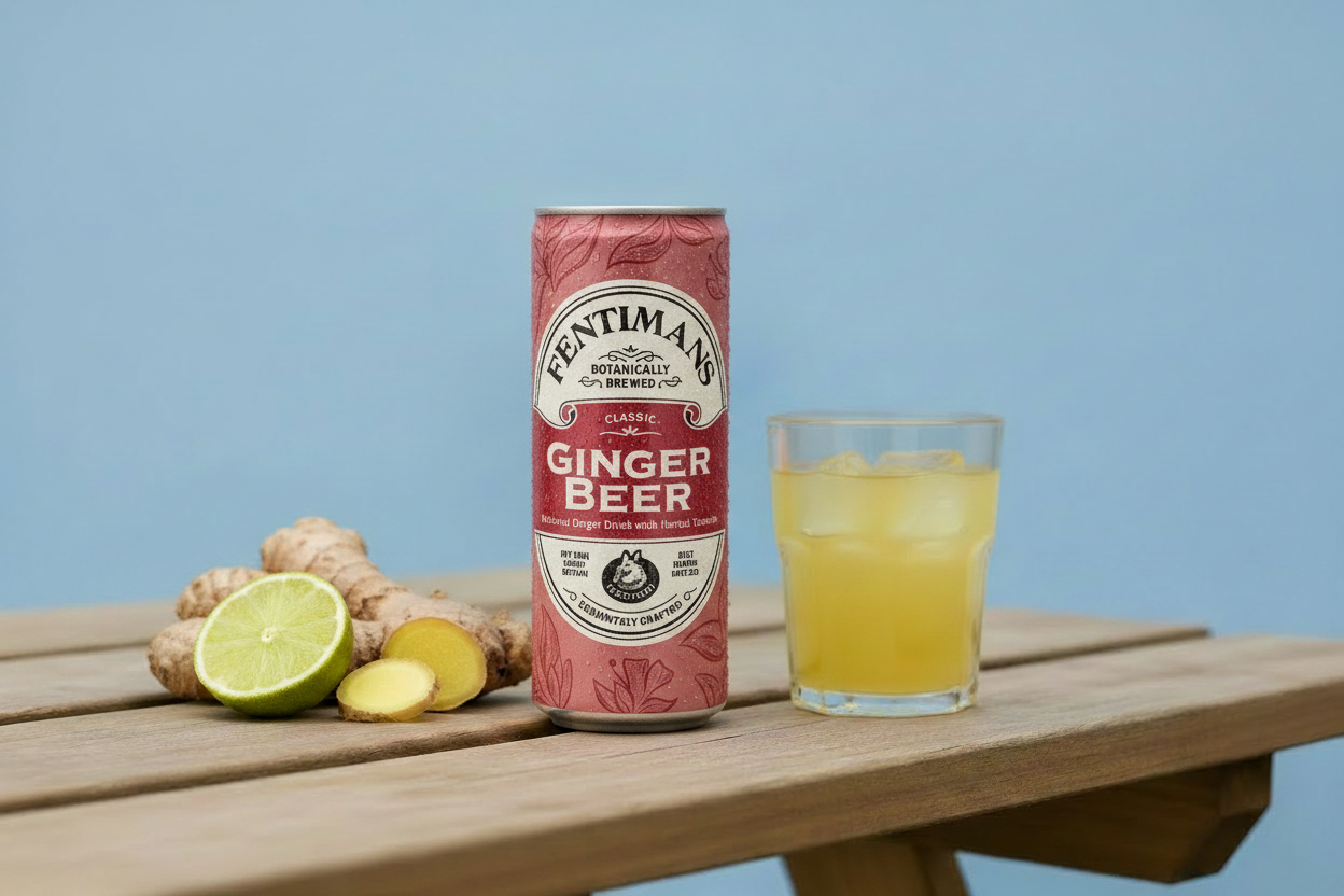 Fentimans Ginger Beer — Outdoor Table Scene