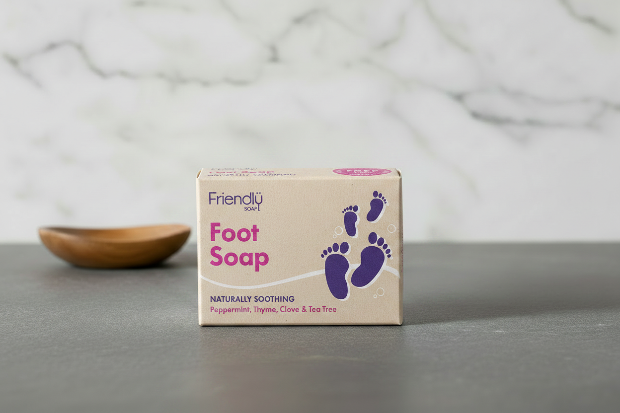Friendly Soap Foot Soap Bar - 1/3 Bigger