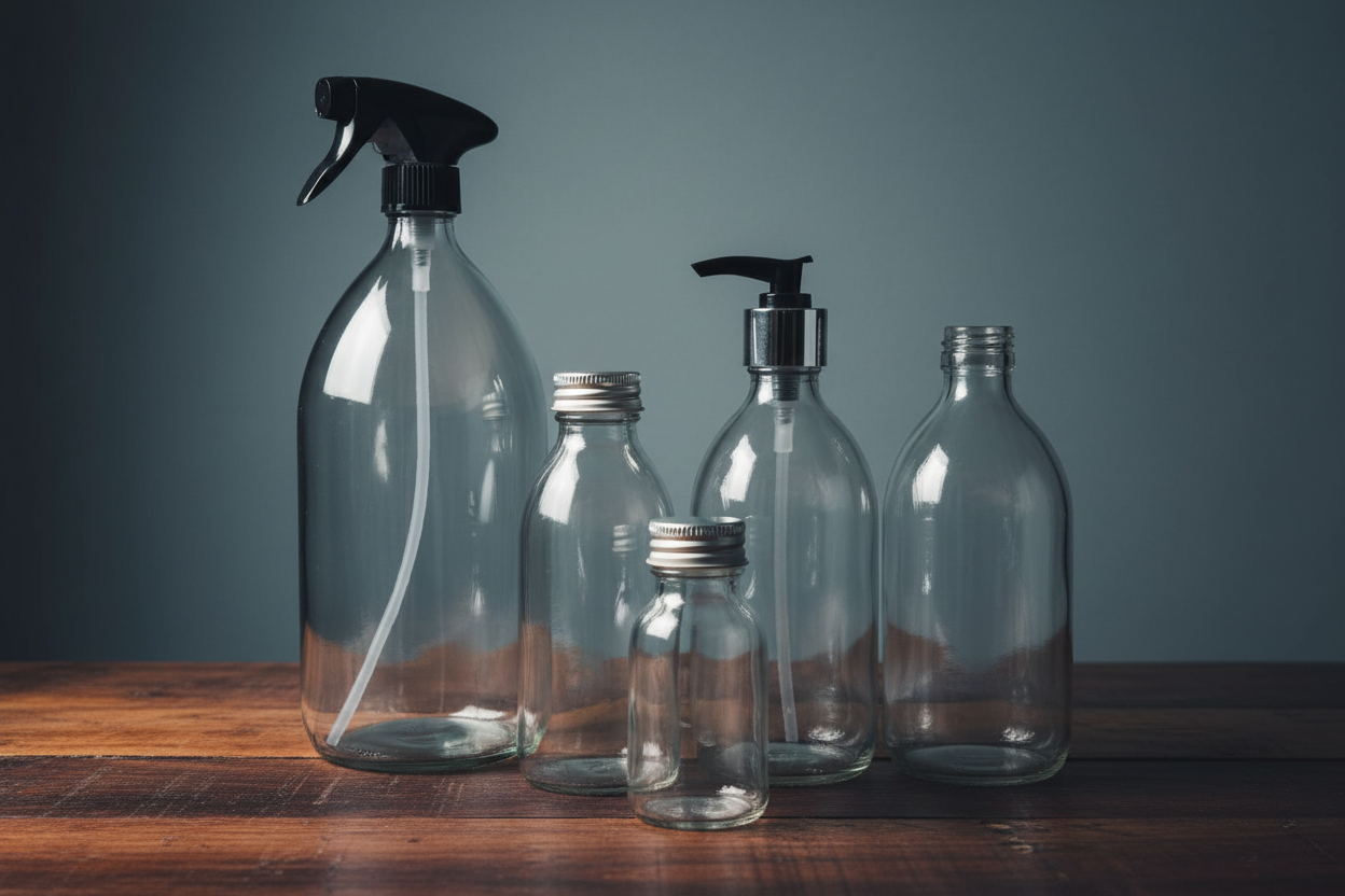 Glass Bottles - fresh from product images only