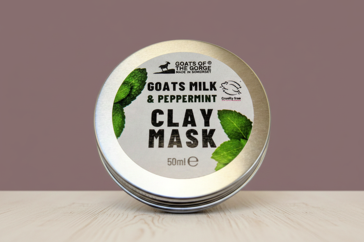 Goats of the Gorge Clay Mask - Deep Dusty Mauve