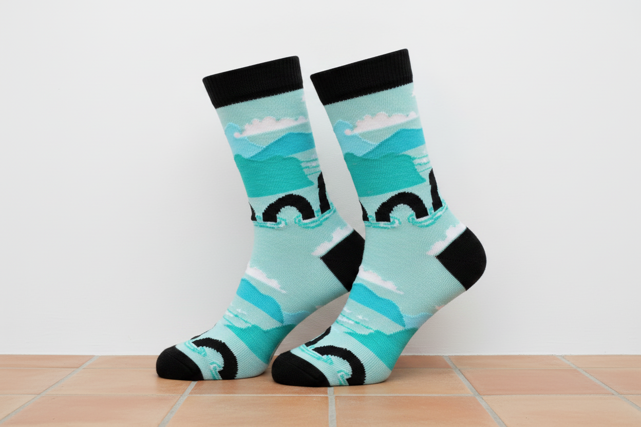 Great Wall of China Socks - Terracotta Floor Fix