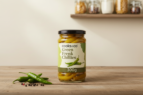 Green Frenk Chillies Pantry Style
