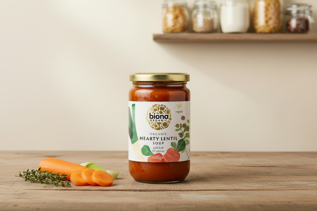 Hearty Lentil Soup Pantry Style