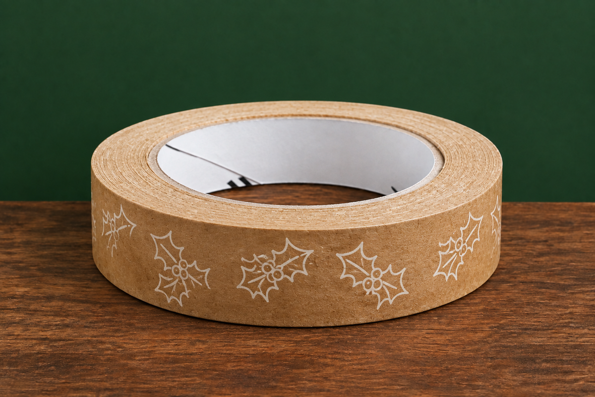 Holly paper tape in the matching Christmas hero setting