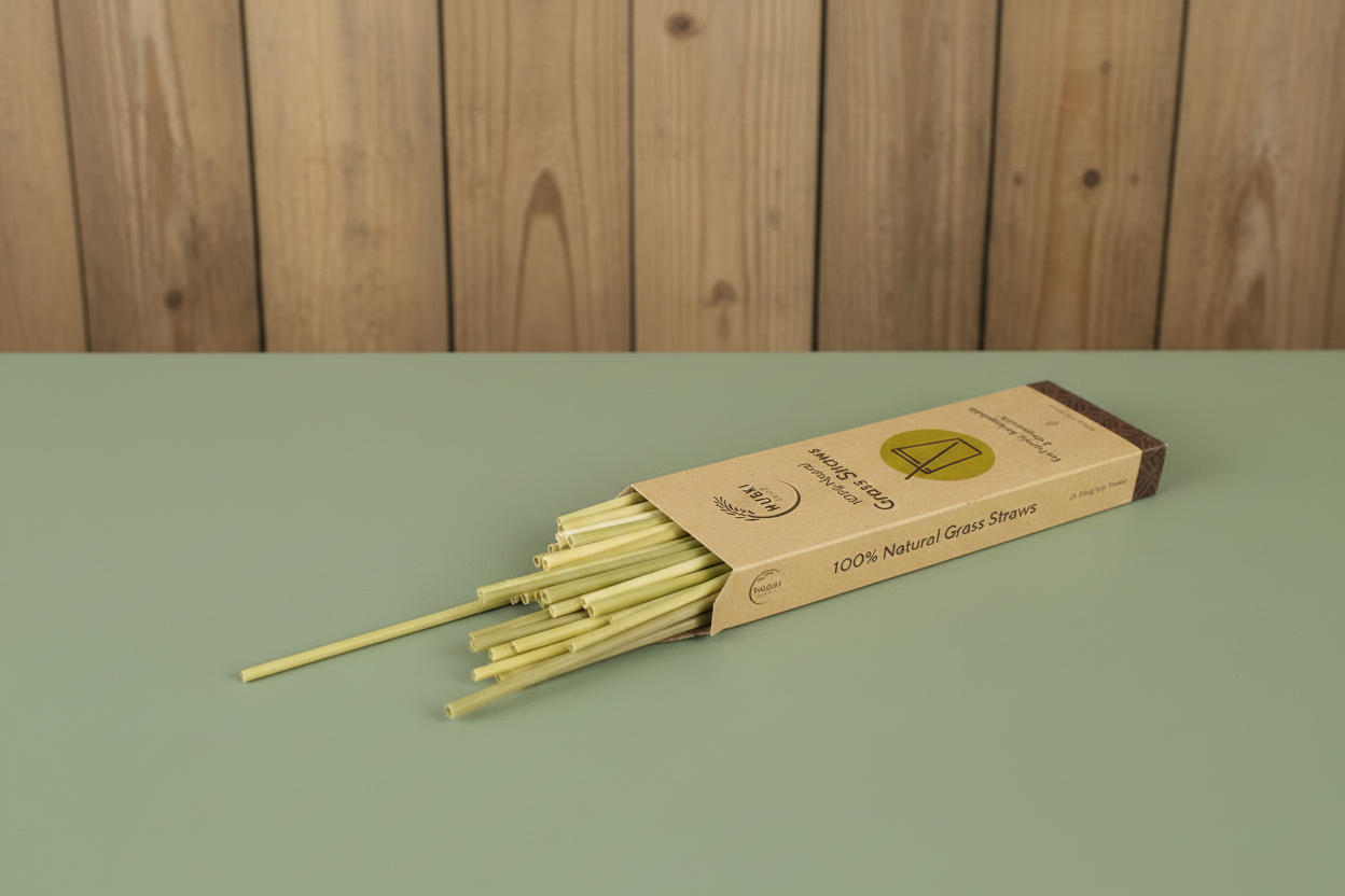 Huski Grass Straws - Pulled Forward