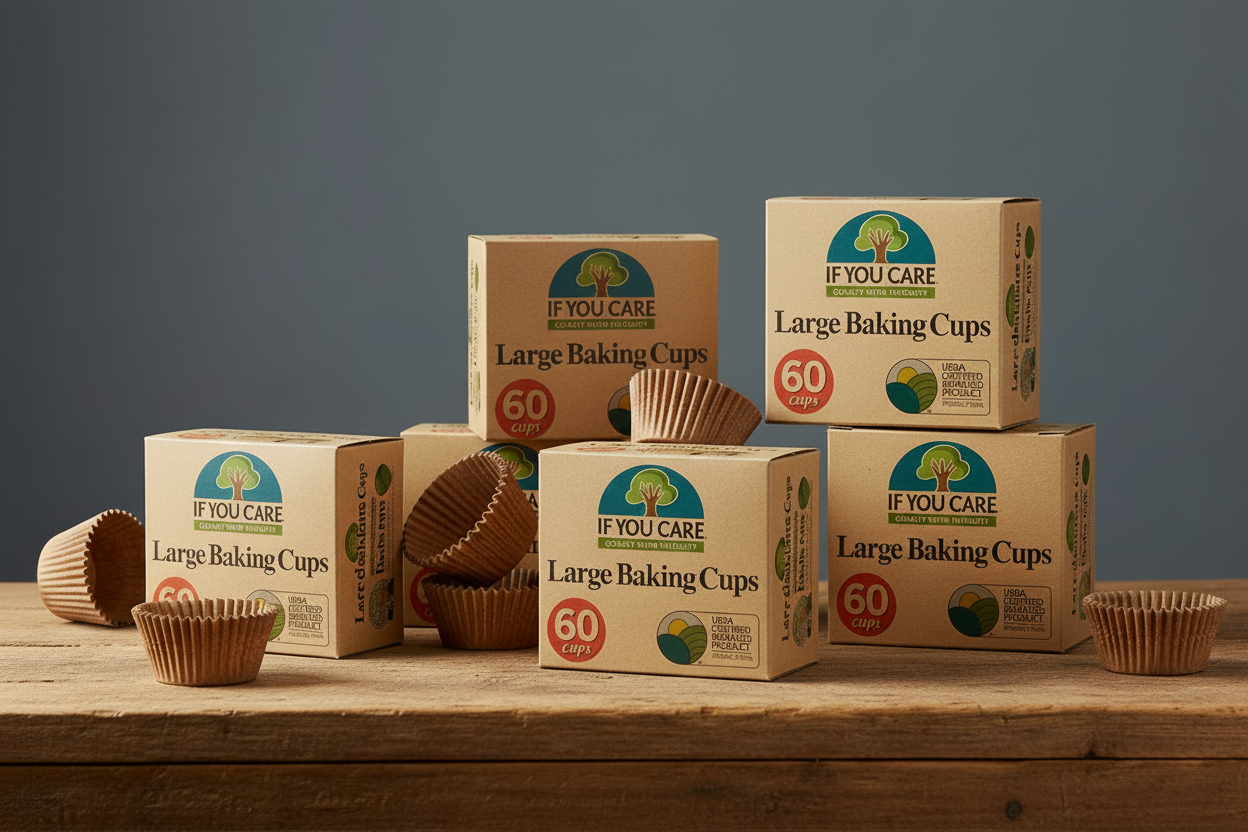 If You Care Baking Cups - 4 boxes scattered