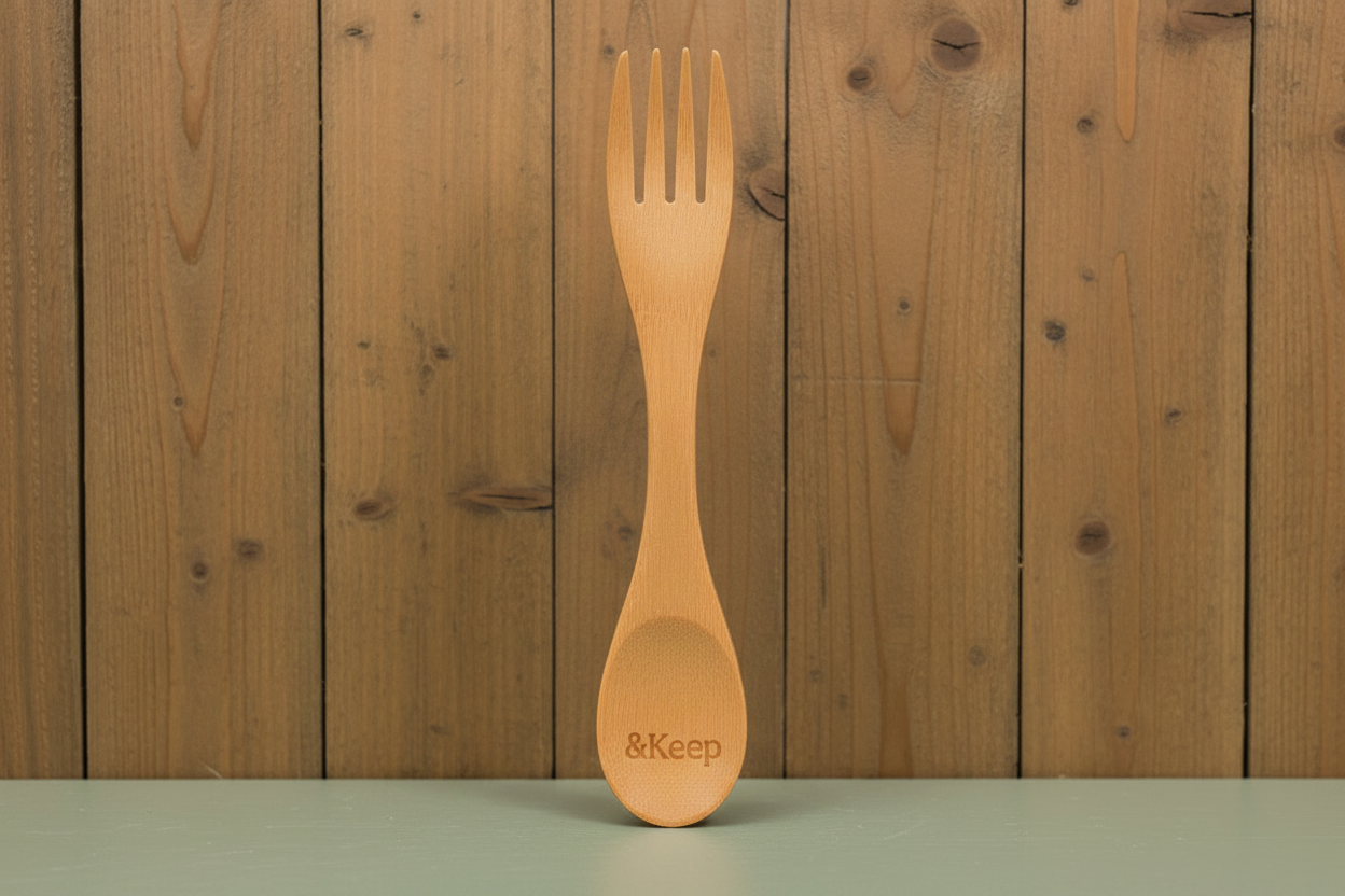 &Keep Bamboo Spork - Hero