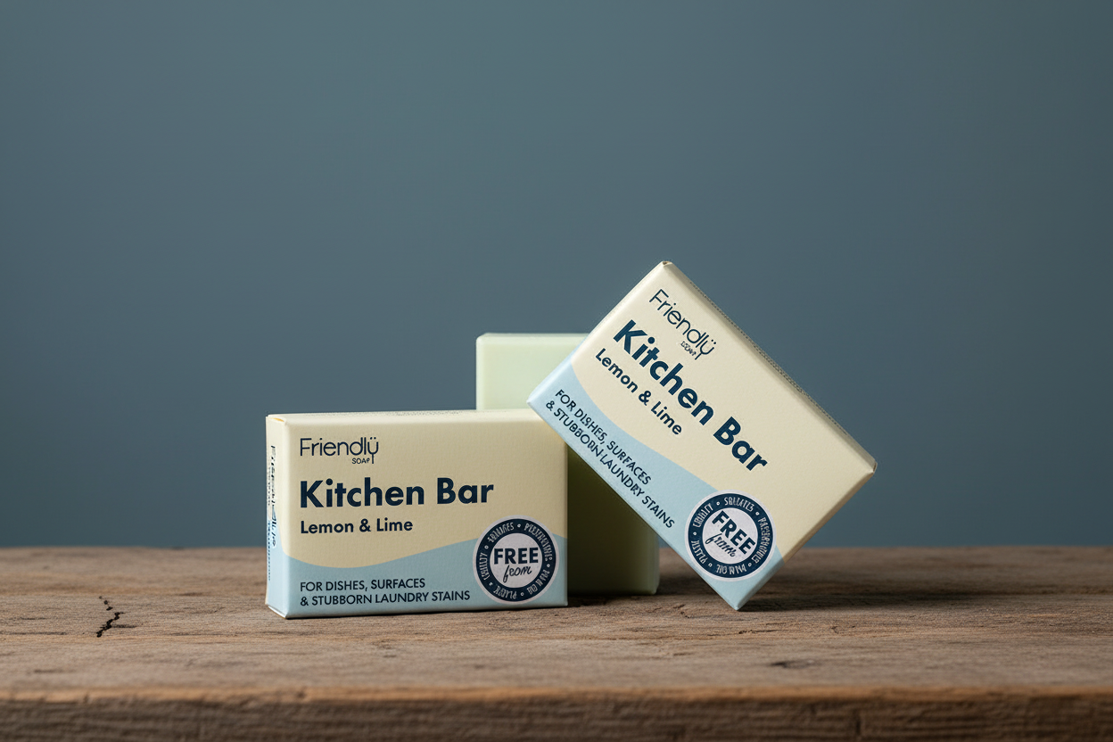 Kitchen Bar - Lemon & Lime - Friendly Soap - Household Style