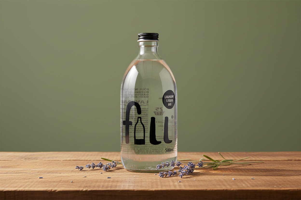 Laundry Liquid Bio Lavender store theme background