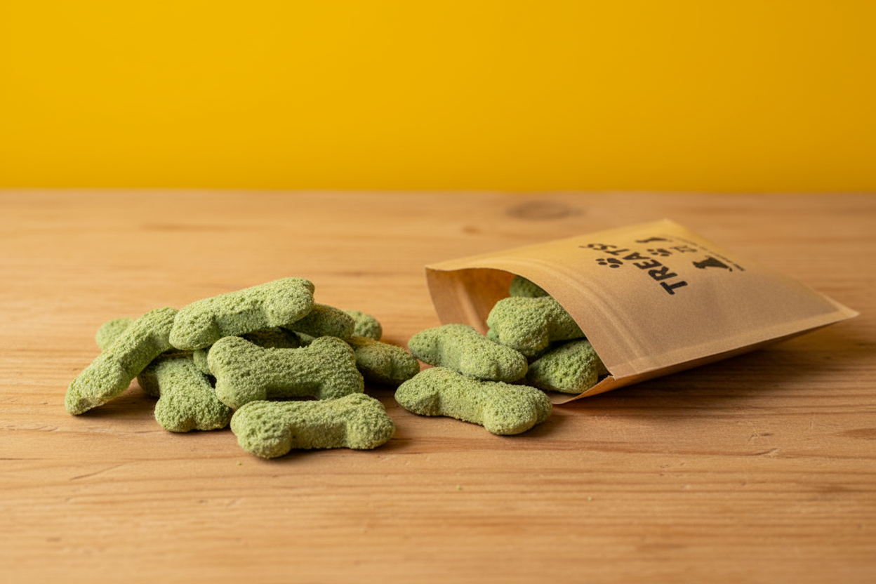 Minty Green Bone Treats