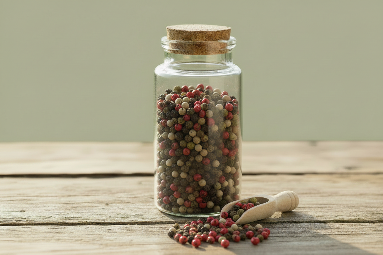 Mixed Peppercorns Jar
