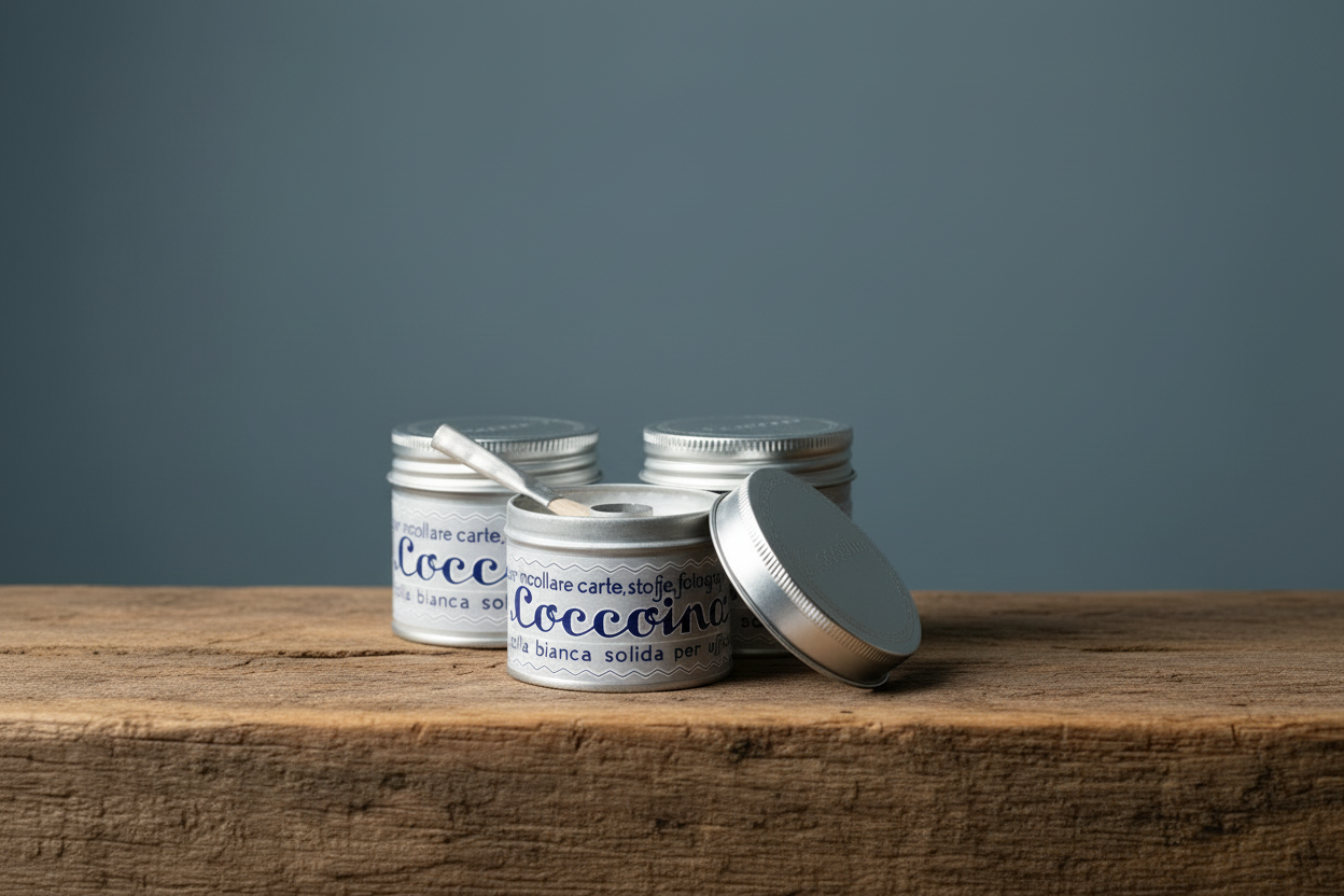 Natural Plastic Free Glue - all three visible