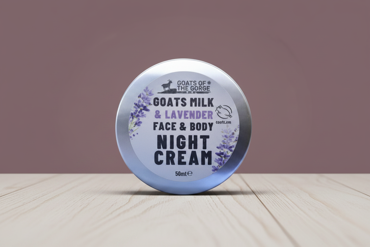 Night Cream - Goats of the Gorge - Deep Dusty Mauve