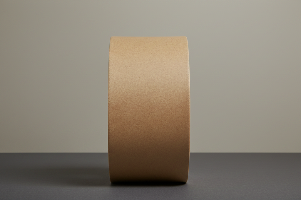 Paper Tape Plain Kraft Barrel-On - Hero