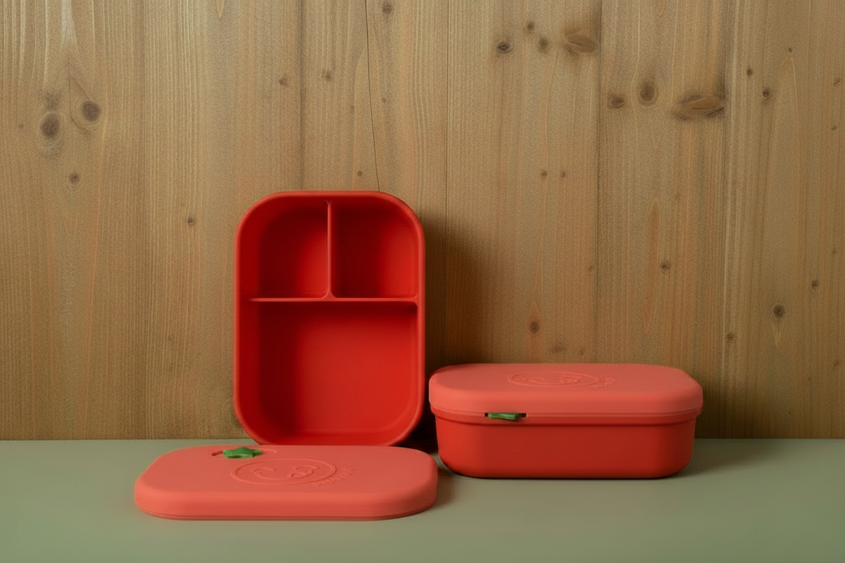 Pick Box Classic Red - Divider Halfway
