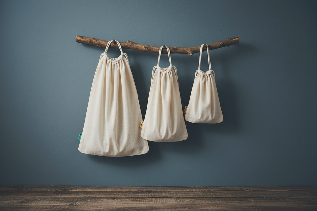 Produce Bags - hanging empty