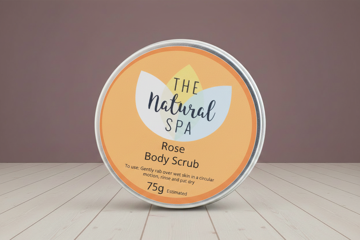 Rose Body Scrub - Deep Dusty Mauve