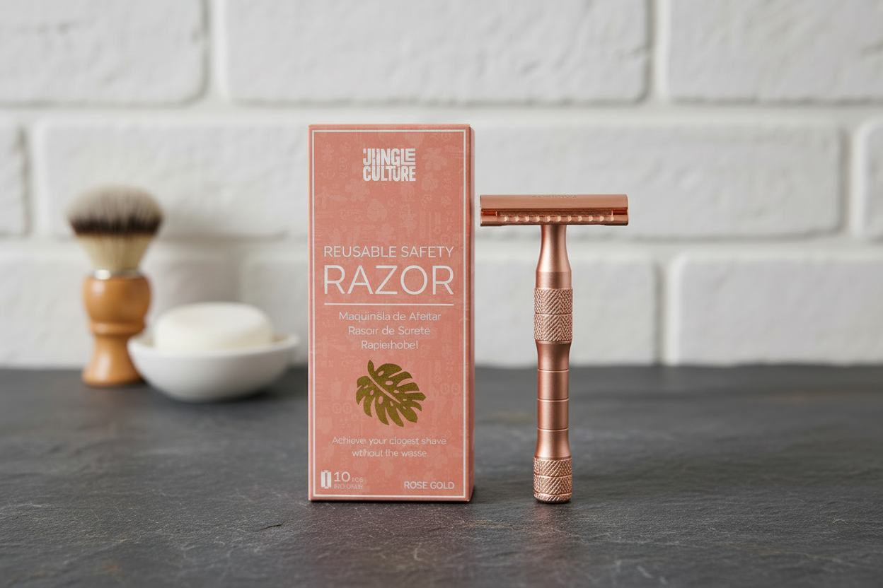 Rose Gold Razor - Beside Box