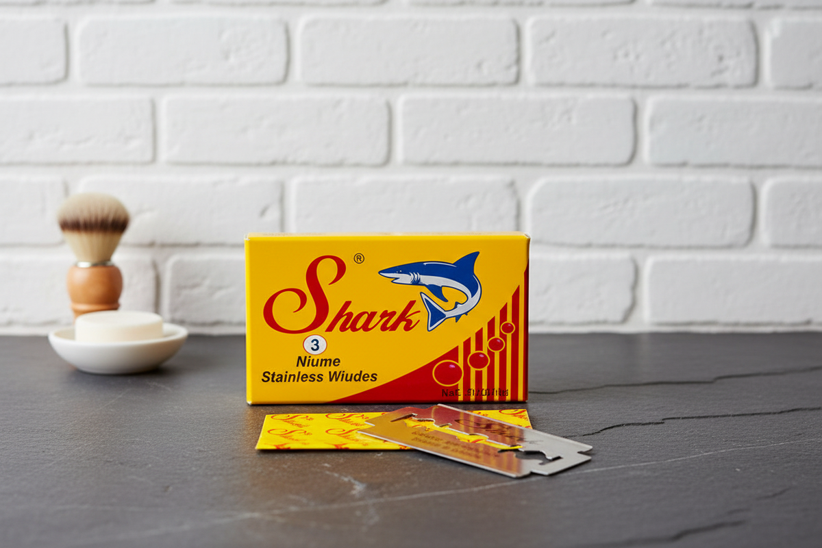 Plastic-Free Double Edge Razor Blades | Pack of 5 | Shark Super ...