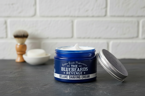 Shaving Cream - Lid on Right Side