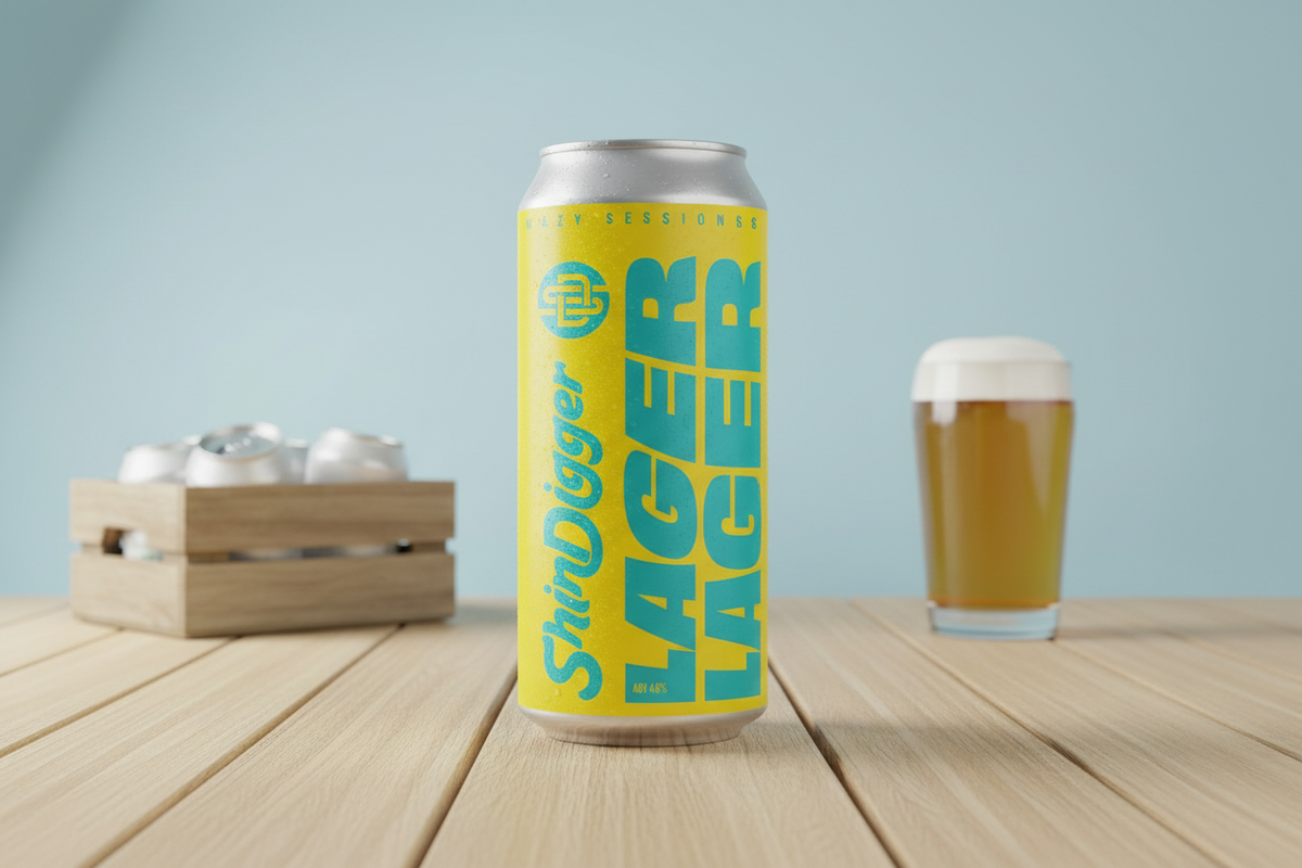 Shindigger Lager 440ml Can | 4.6% Pilsner-Style Craft Lager – Fantastic ...