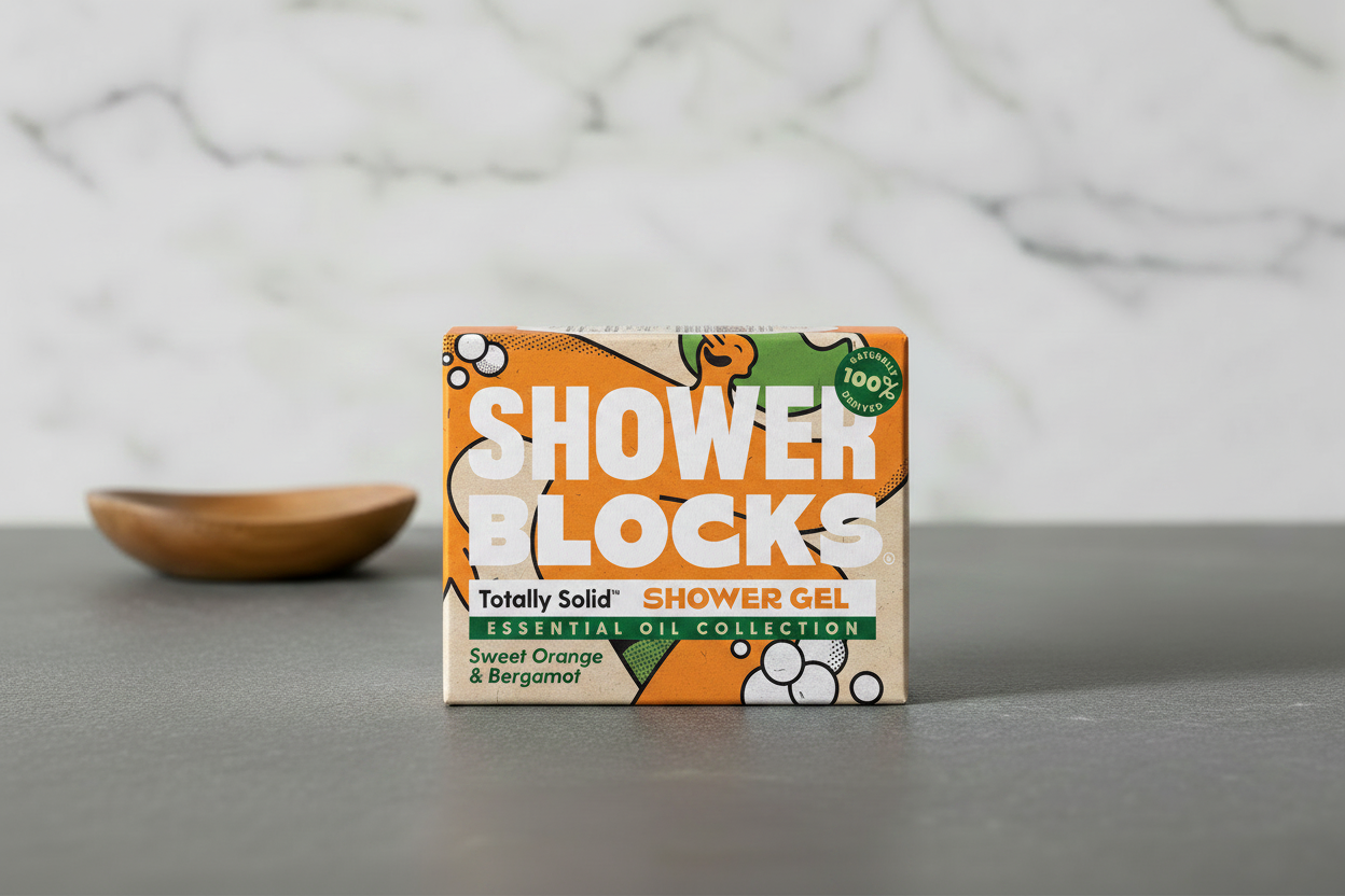 Shower Blocks Sweet Orange & Bergamot - Hero Shot