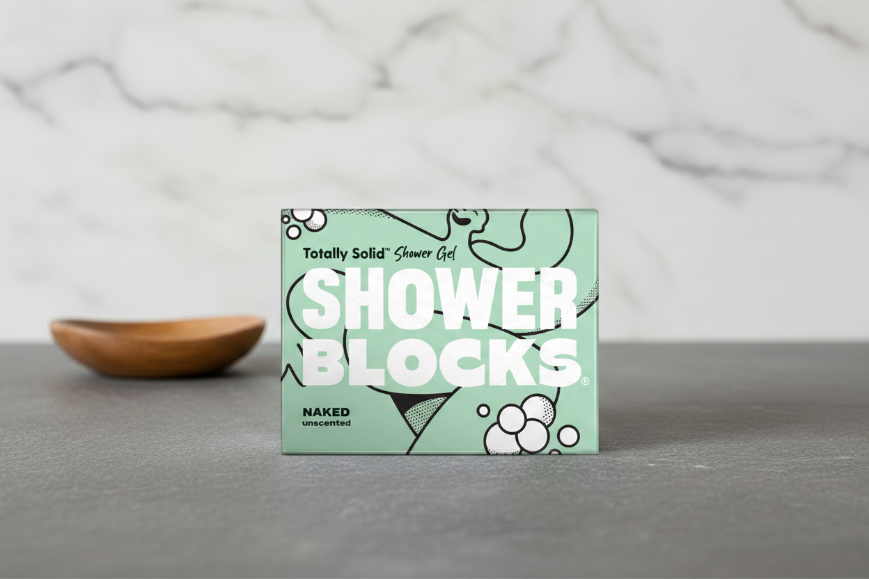 Shower Blocks - Unscented - Maximum Size