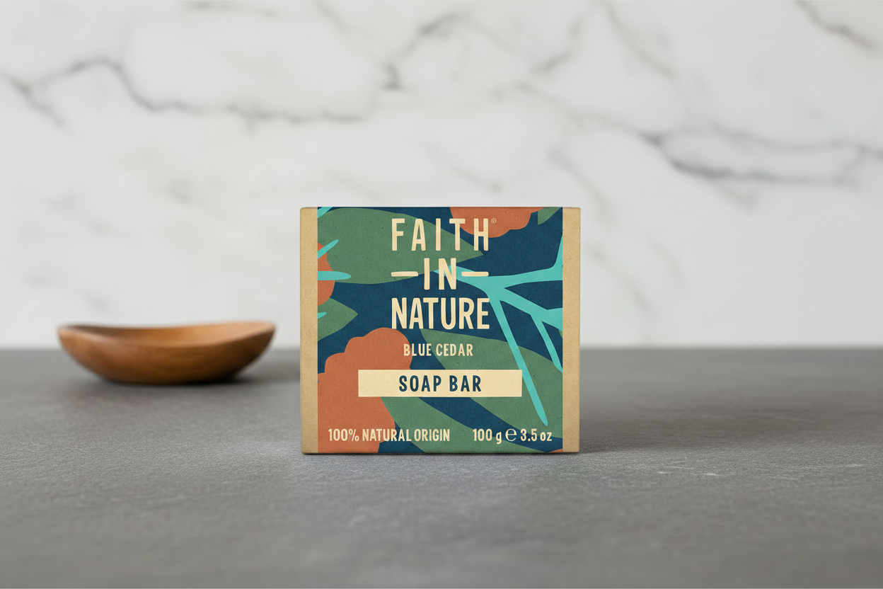 Soap Bar - Blue Cedar - Faith in Nature