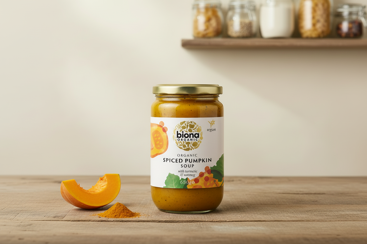 Spiced Pumpkin Soup Pantry Style