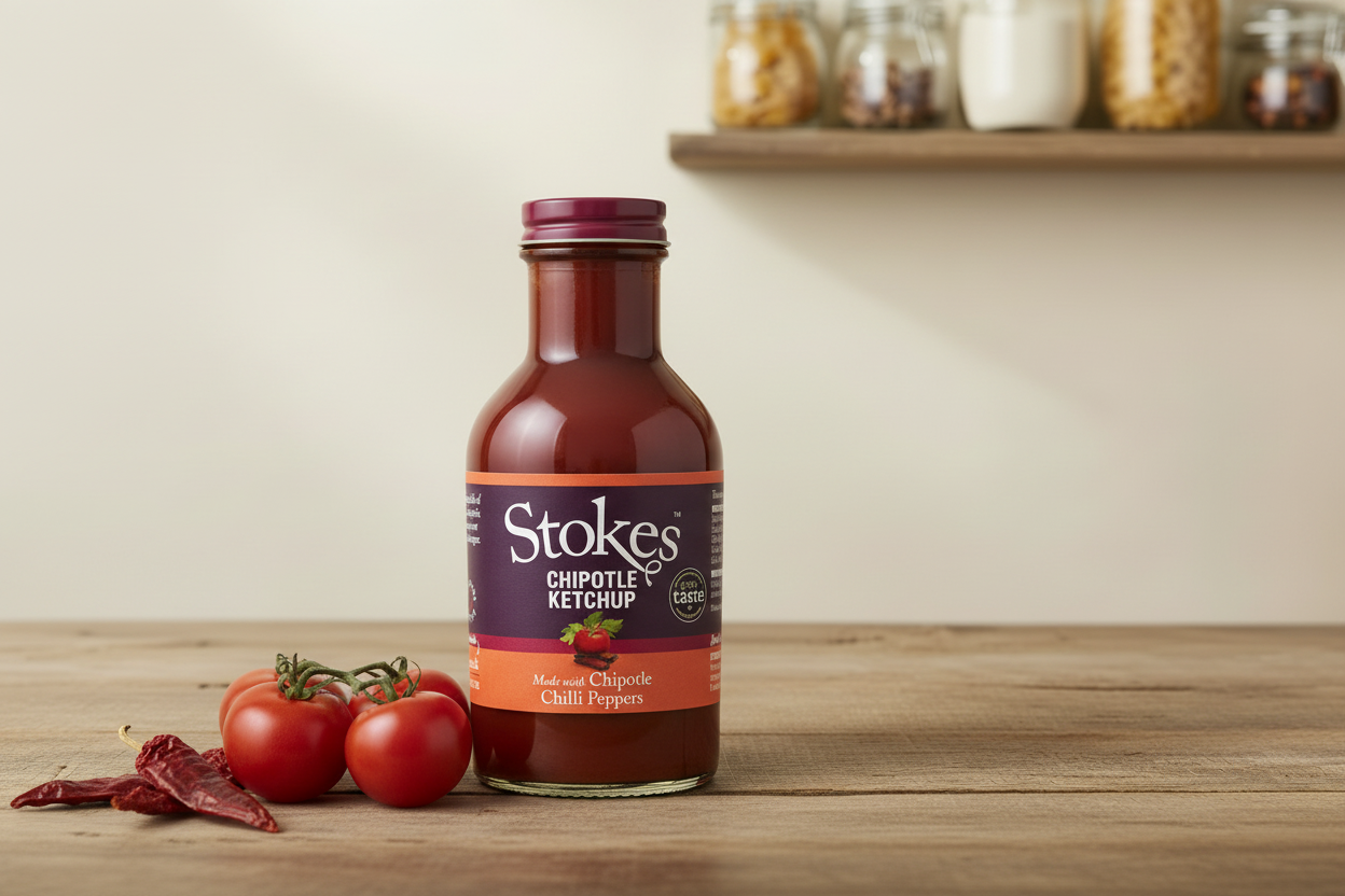 Stokes Chipotle Ketchup Pantry Style