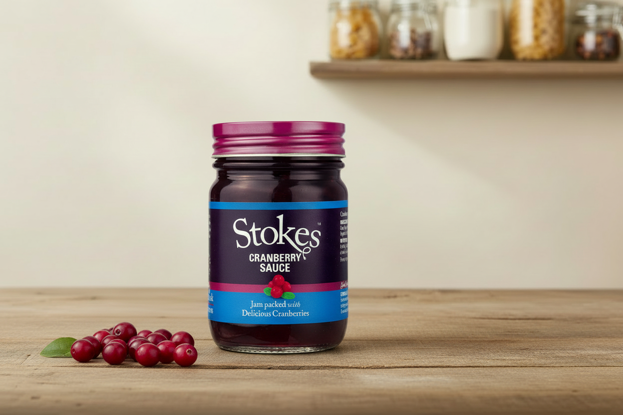 Stokes Cranberry Sauce Pantry Style