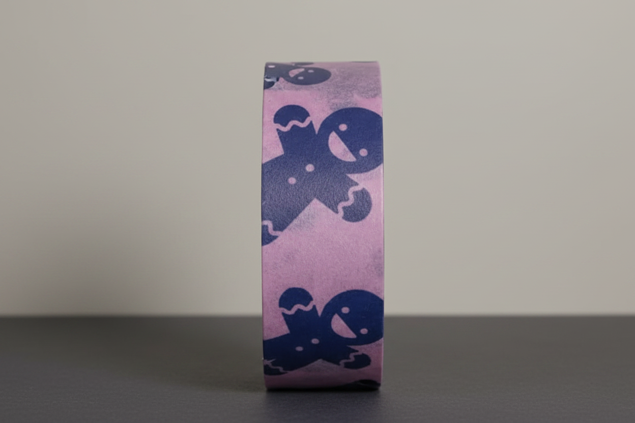 Tape Pink Gingerbread Men - Hero
