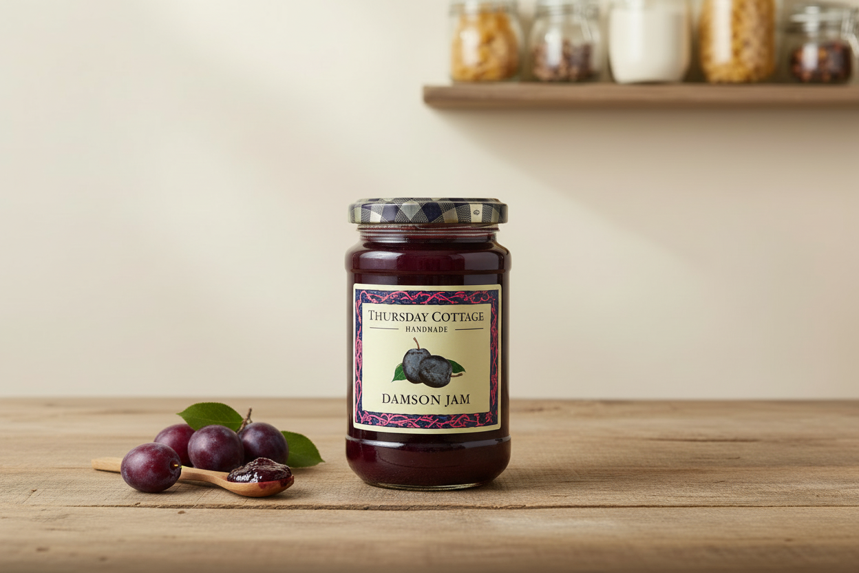 Thursday Cottage Organic Damson Jam Pantry Style