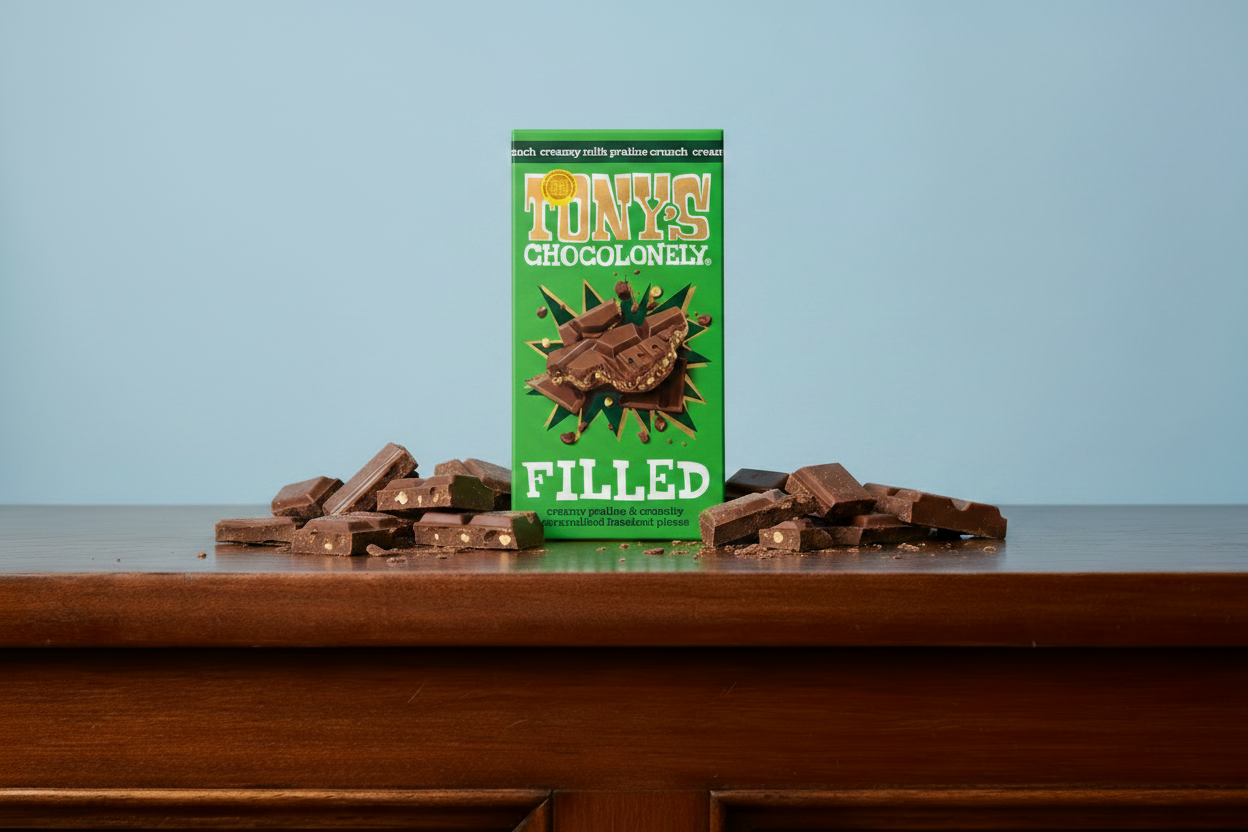Tony's Filled Praline & Hazelnut — Dresser Scene