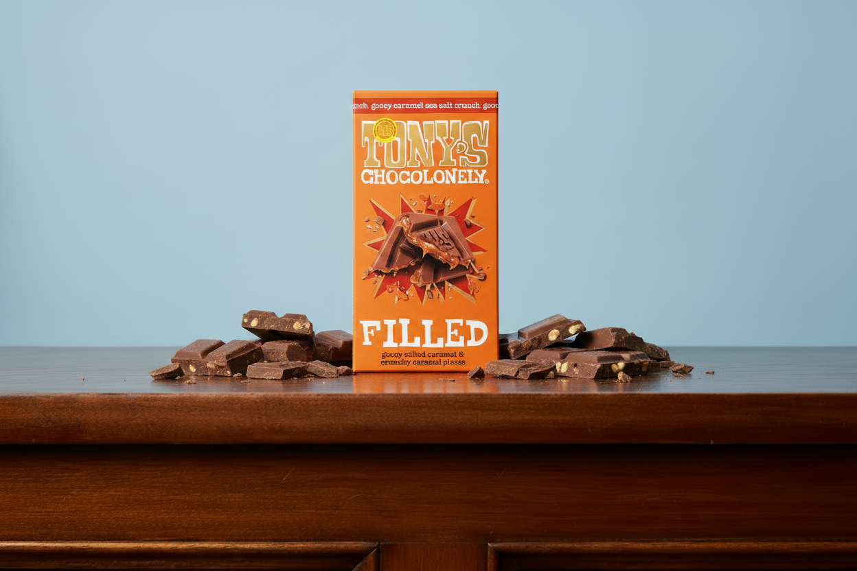 Tony's Filled Salted Caramel — Dresser Scene